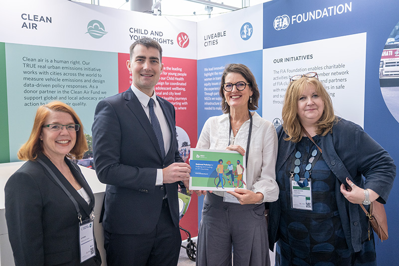 The Irish Minister for Transport joined the FIA Foundation to discuss the PATH report which includes Ireland as a case study.