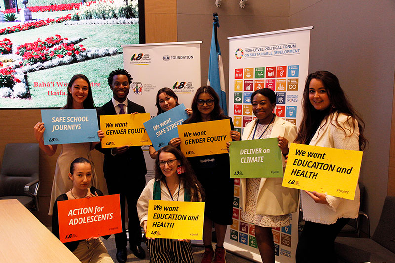 Young people from around the world spoke on their demands for policymakers ahead of the SDG summit.