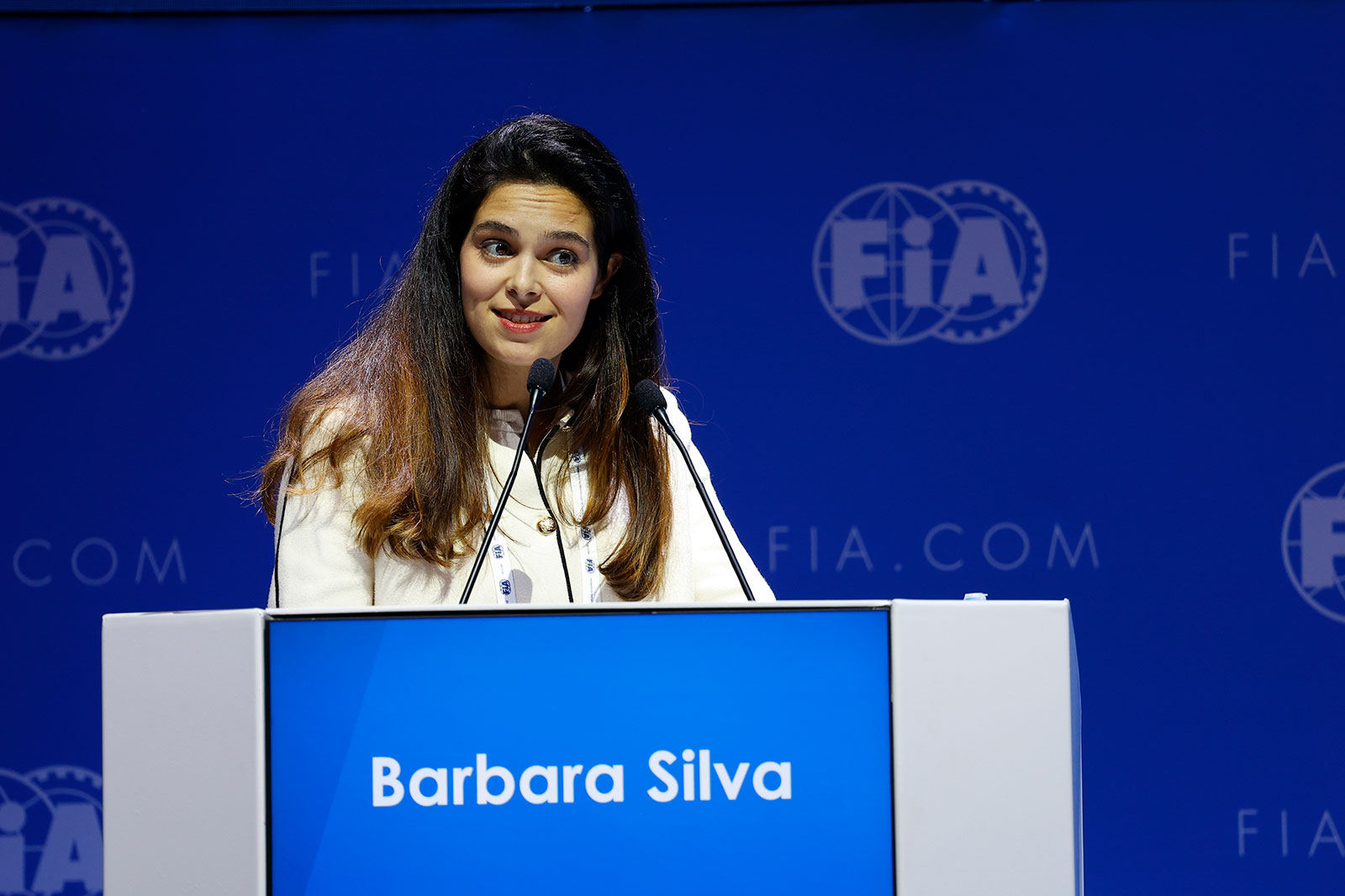 Barbara Silva, FIA Social Responsibility Manager presented details of the first global Women’s Officials Exchange Programme.