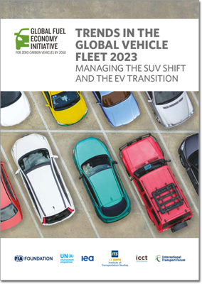 Global Fuel Economy Initiative: Trends in the global vehicle fleet - managing the SUV shift and the EV transition