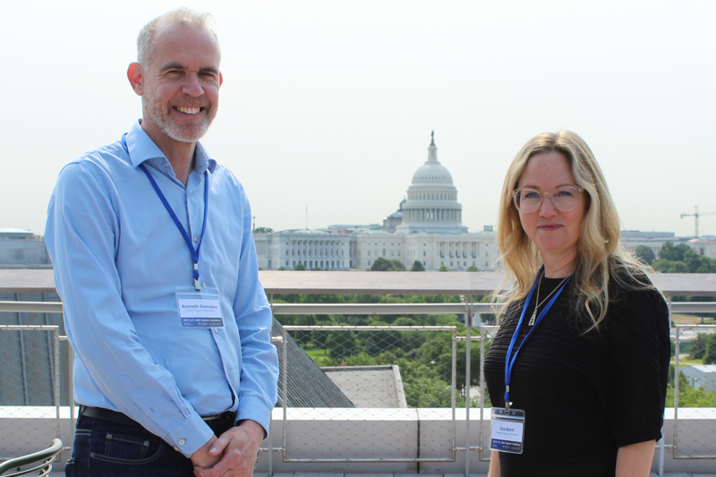 Kenneth Svensson, Eva Bjork, and their colleagues from the Swedish Transport Administration lent their expertise to the Academy.
