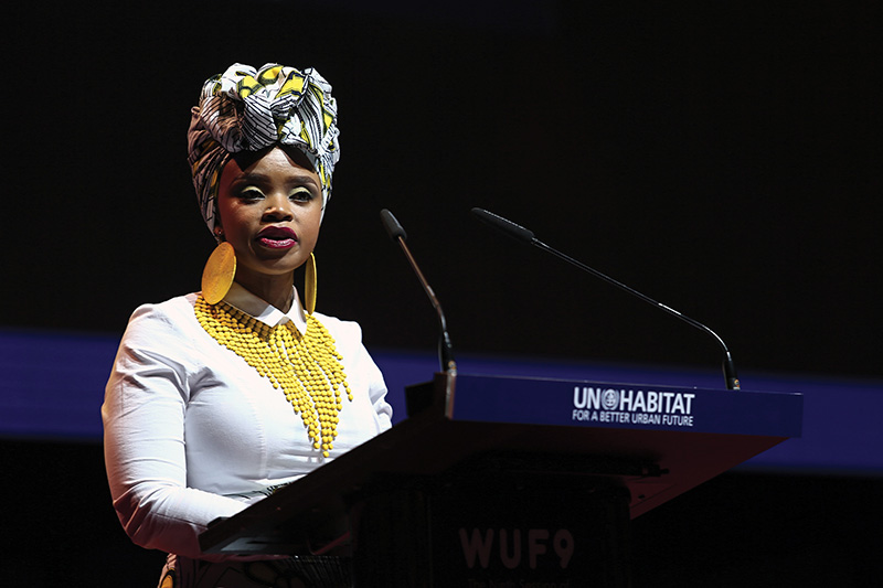 Zoleka Mandela, made a powerful call to protect every child worldwide on the journey to school as she opened the World Urban Forum in Kuala Lumpur, 2018.