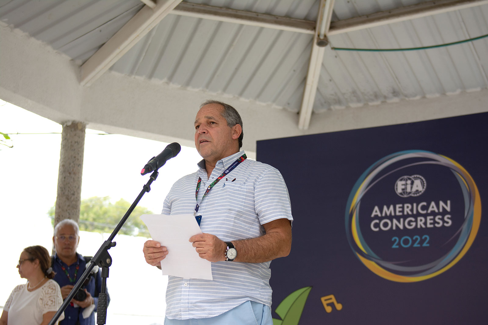 Ricardo Morales Rubio, President of the Touring y Automóvil Club de Colombia and FIA Region IV (South America and Central America) President.