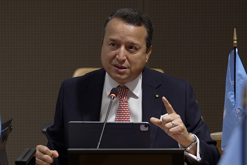 Alex Mejia highlighted the importance of training and the growing collaboration between UNITAR, the FIA Foundation and the FIA Safe Mobility 4 All &amp; 4 Life Programme.